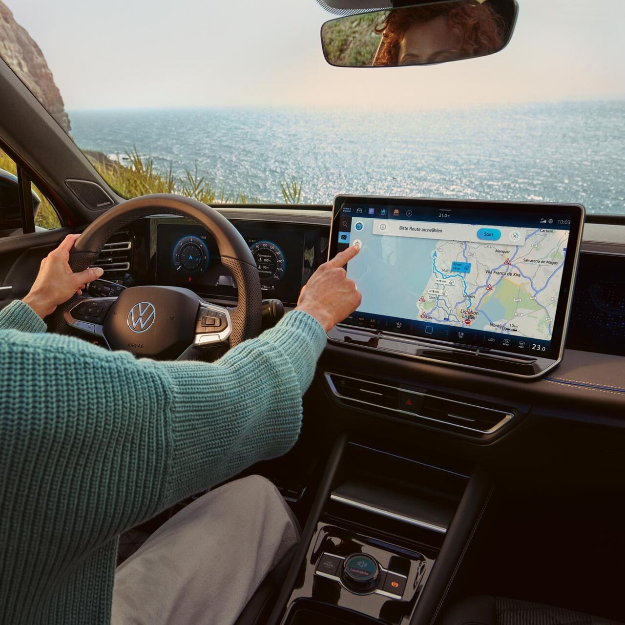 Head-up-Display в новия Tiguan
